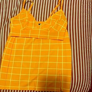 Cami top & skirt set